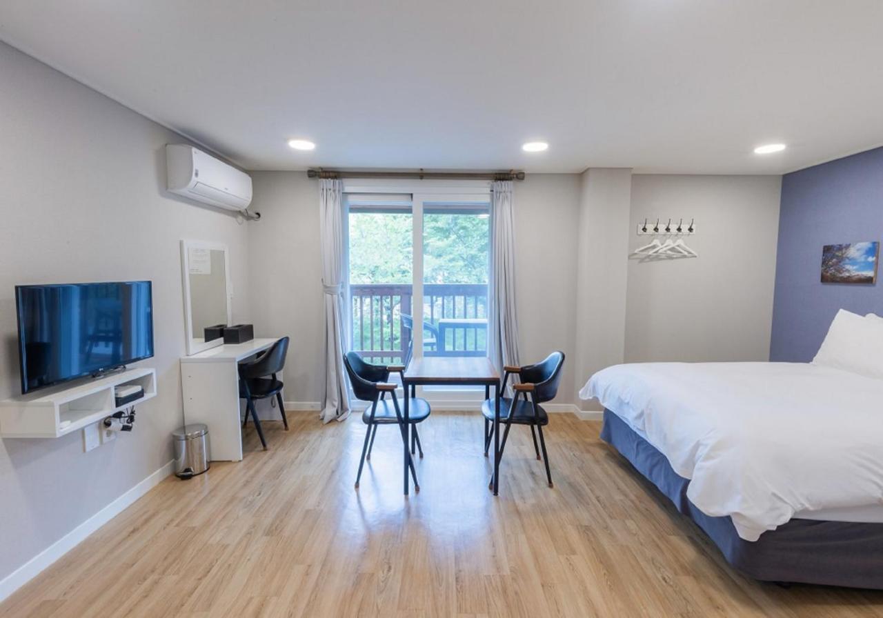 Hotel Camp Jirisan Parkview Gurye Exterior foto