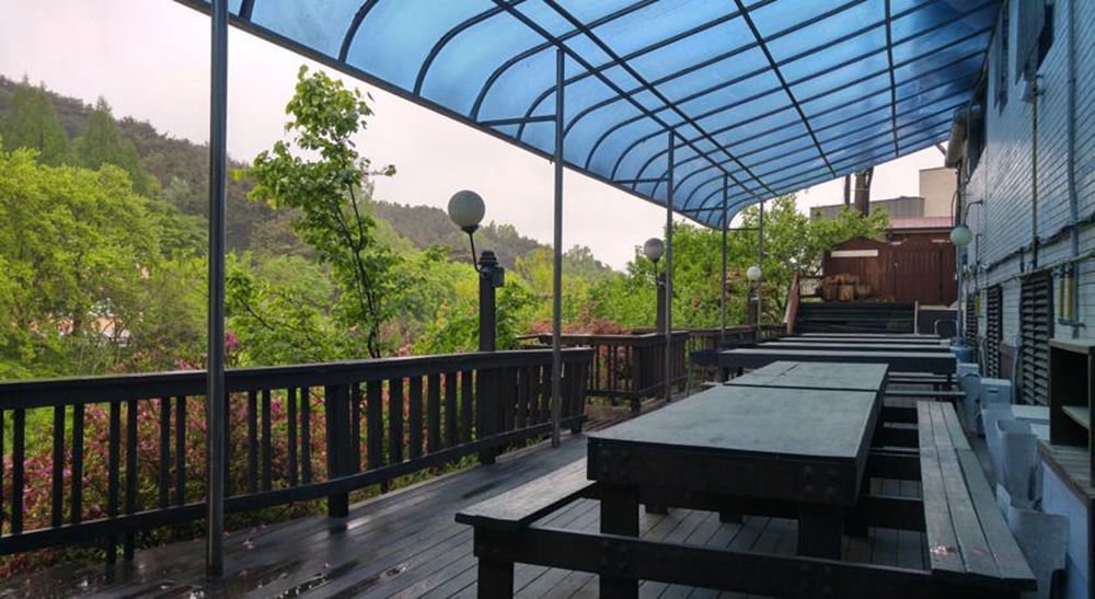 Hotel Camp Jirisan Parkview Gurye Exterior foto